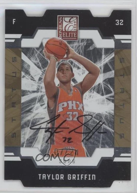 2009-10 Donruss Elite Gold Status Die-Cut /24 Taylor Griffin #200 Rookie Auto RC
