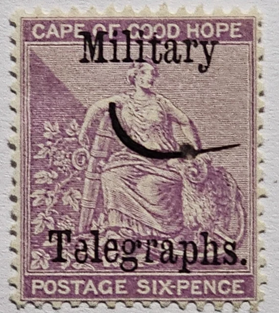 SOUTH AFRICA COGH CAPE OF GOOD HOPE 6d Military Telegraphs Stamp £7.01 ...