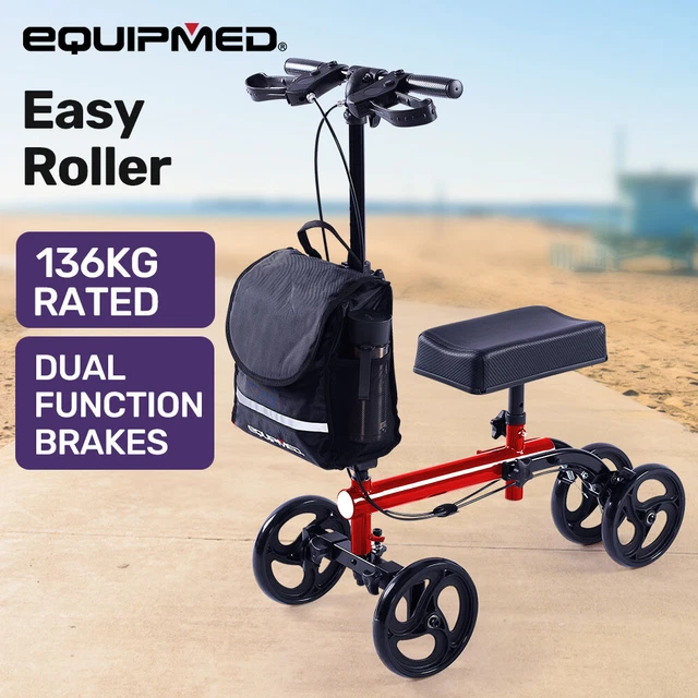 EQUIPMED KNEE SCOOTER Walker Broken Leg Foot Ankle Mobility Crutches