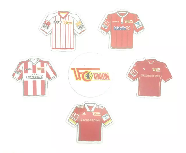 1. FC Union Berlin Trikot Magnet versch. Saisons Fussball Bundesliga AMBALLCOM