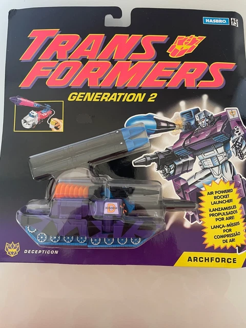 VINTAGE 1993 HASBRO Transformers G2 Decepticon Archforce - New £104.70 ...