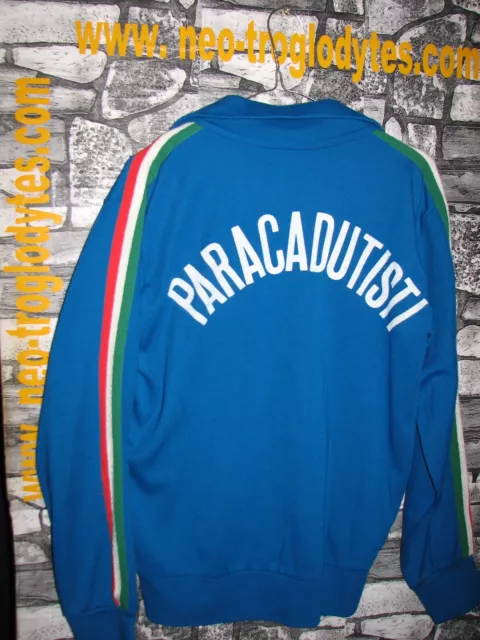 # Vintage Cycling Jersey Wool Maglia Ciclismo Bici Paracadutisti Para' 70 Eroica