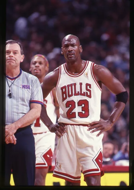 MICHAEL JORDAN Chicago Bulls NORTH CAROLINA MJ #23 Olympics MVP HOF SLIDE 91