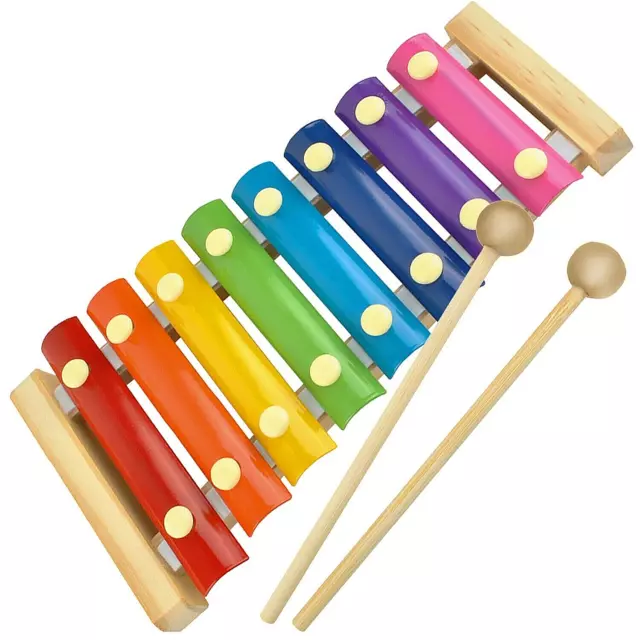 Kinder Xylophon Holz  Kinderspielzeug Musikinstrumente Musikspielzeug für Kinder