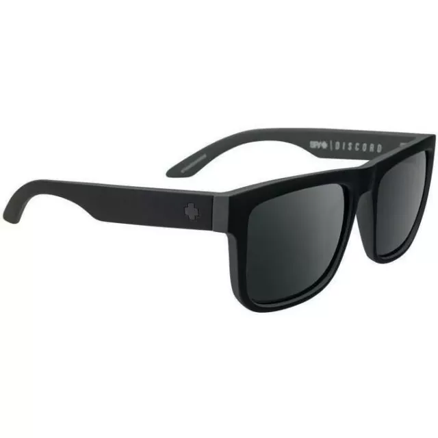 SPY Optic DISCORD Sunglasses Stealth Graywall HD+ Gray w/Black Spectra 3DAY SHIP