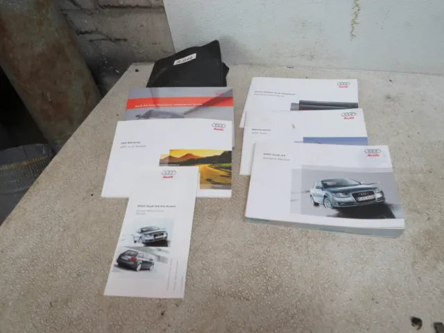 07 Audi A4 2.0 Sedan Owners Manual Manuals