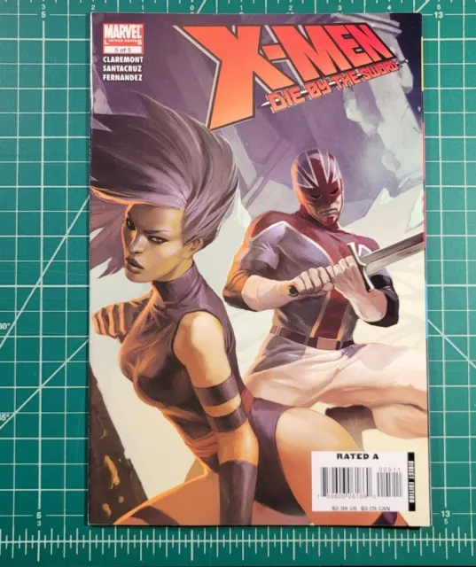 X-Men Die By The Sword #1-5 (2007) Complete Set Marvel Claremont Captain Britain 6