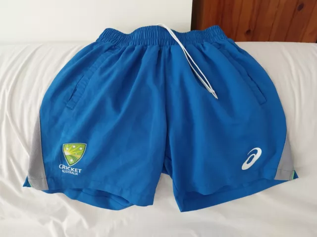 Australia Australian Asics Cricket Training Shorts Size 10