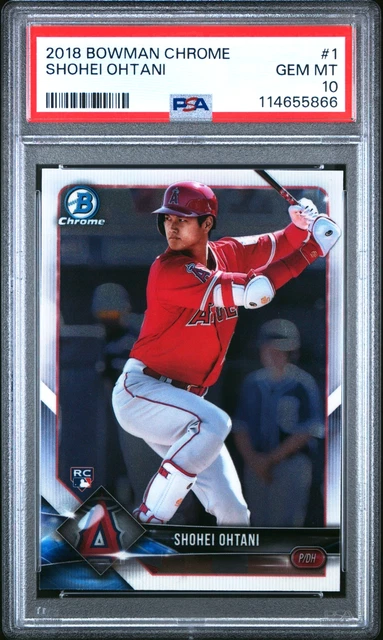 【大谷翔平 RC PSA10】2018 Bowman Shohei Ohtani Shohei Ohtani 2018 Bowman #49 Base Price Guide - Sports Card
