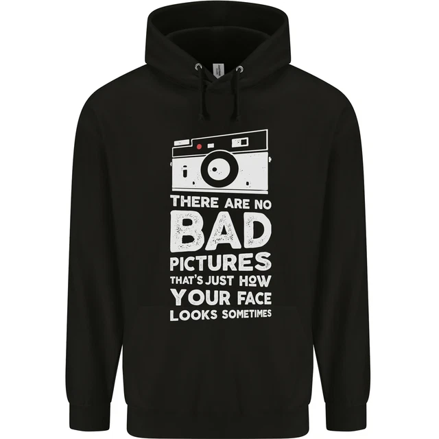 Photography How Your Face Looks Sometimes Mens 80% Cotton Hoodie