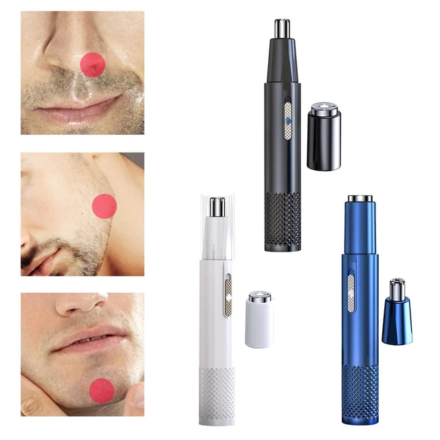 Nose And Ear Hair Trimmer Rechargeable Easy to Clean for
