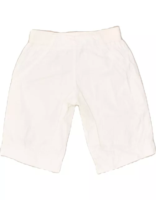 Pantaloncini sportivi Nike Bermuda Ragazze 8-9 anni piccoli cotone bianco BE46 2