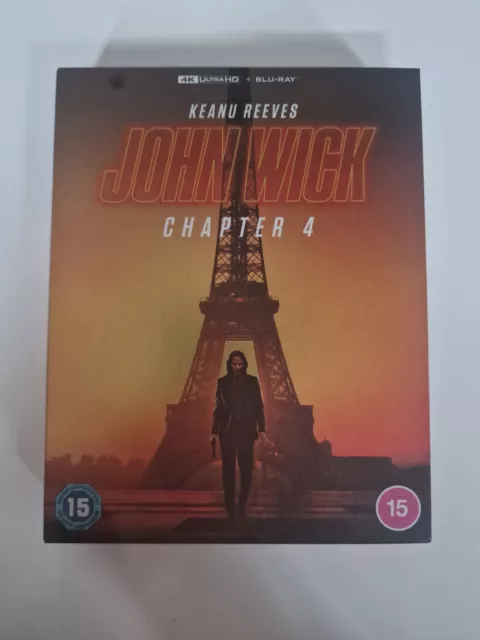 John Wick: Chapter 4 (hmv Exclusive) - First Edition 4K Ultra HD Blu-ray