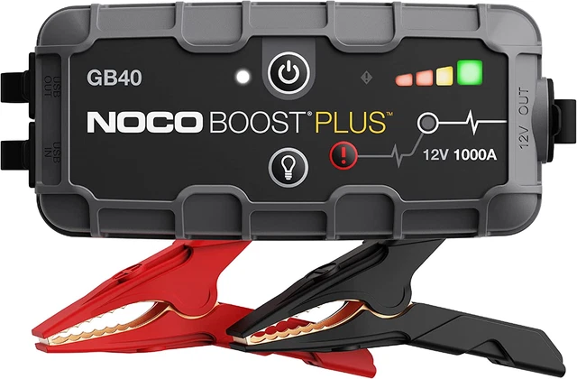 Boost plus GB40, Avviamento Di Emergenza Portatile 1000A 12V Ultrasafe, Avviator