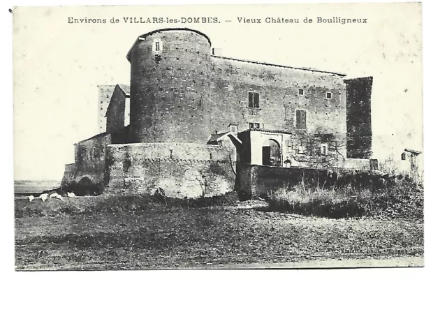 01 Environs De Villars Les Dombes  Vieux Chateau De Boulligneux