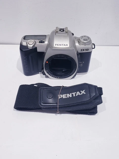 PENTAX ZX-L 35MM SLR Film Camera 1:1.9 50mm Lens $55.36