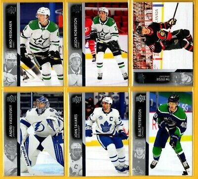 2021-22 Upper Deck Hockey  #001-200 **  You Pick  ** Nhl Base Cards ** Free Ship