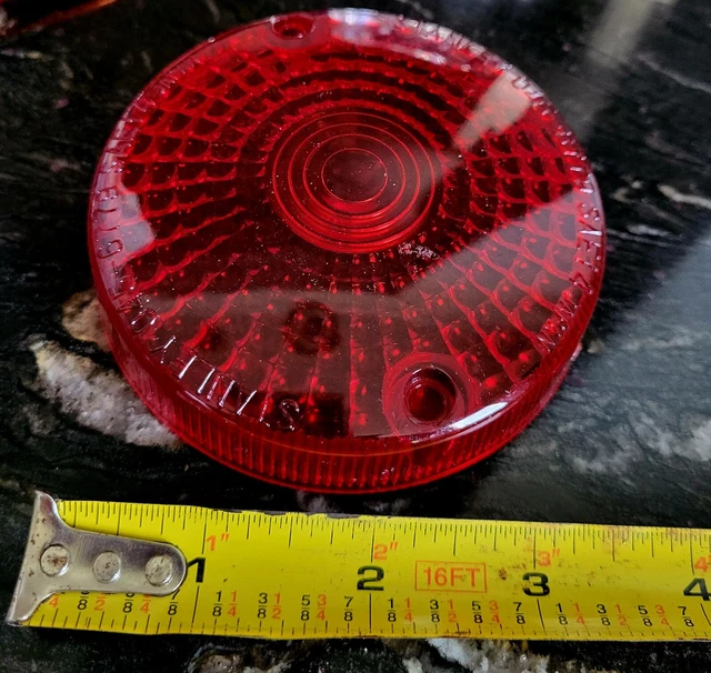 NOS OEM HONDA Red Turn Signal Lens Stanley 045 0779 Sae 14 Japan 29 99 