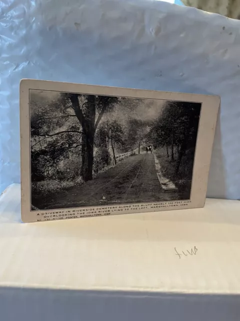 Marshalltown,  Iowa,. OVER 110 YEAR Post Card   Ref # 1862