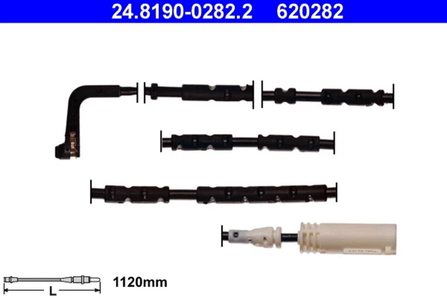 Contatto di avvertimento usura pastiglie freno ATE 24.8190-0282.2 per BMW X1 E84 posteriore sDrive