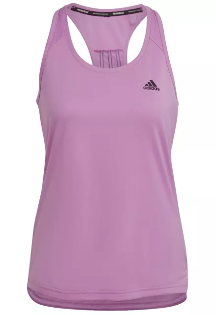 New Adidas Workout Vest Tank Top - Ladies Womens Gym Training Fitness - Purple