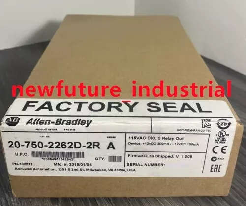 New Factory Sealed AB 20-750-2262D-2R SER A PowerFlex 750 I/O Module