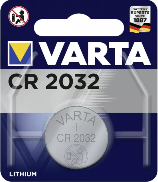 3 x Einzelblister Varta Professional CR2032 Lithium-Batterie 3Volt Typ CR 2032