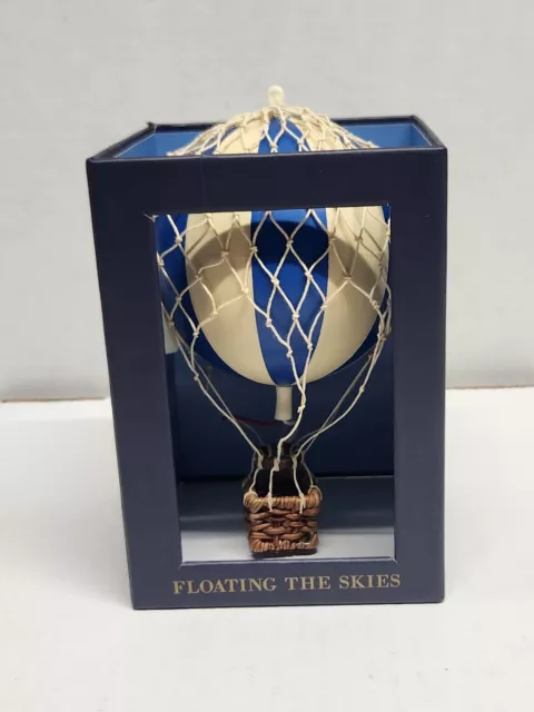 Authentic Models Floating the Skies Hot Air Balloon - Blue