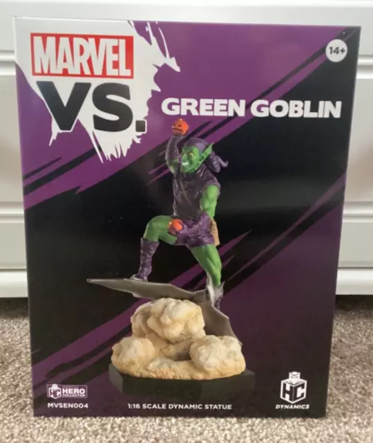 Eaglemoss Hero Collector Marvel VS Green Goblin 1:16 Scale Dynamic Statue new