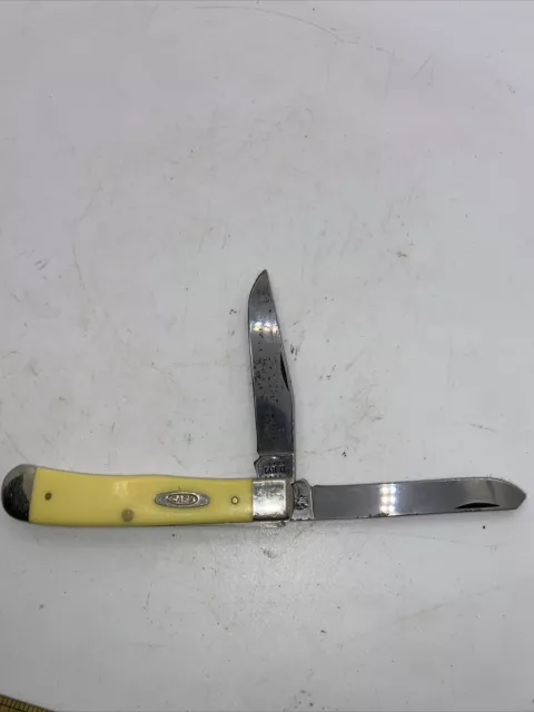 Vintage Case USA XX Carbon Steel Trapper 3254 Folding Pocket Knife