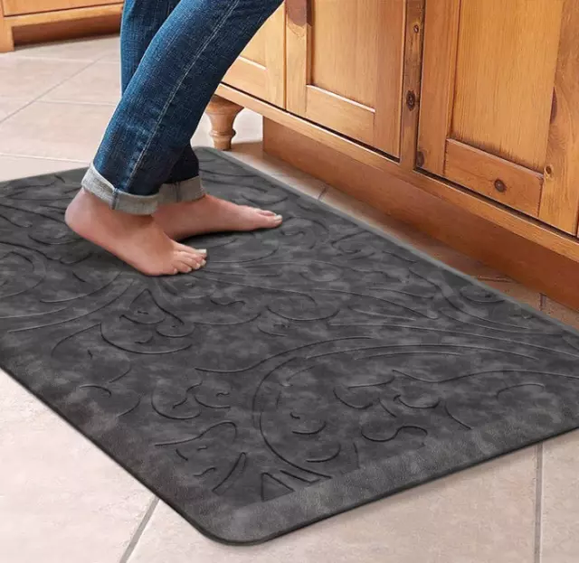 Kitchen Mat Cushioned Anti-Fatigue Floor Mat Waterproof Non-Slip Standing Mat