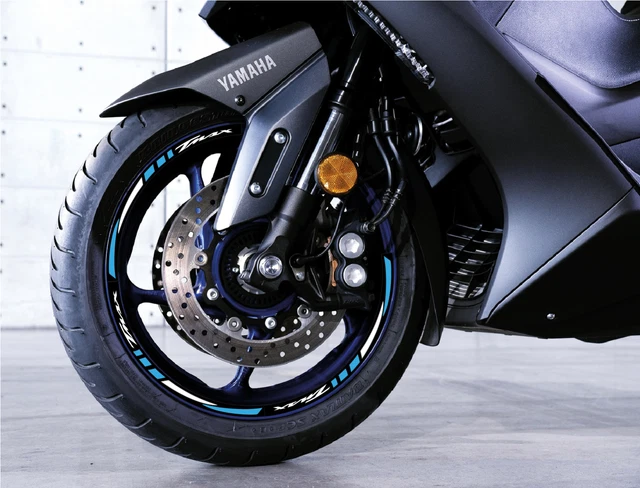 KIT ADESIVI PER CERCHI MOTO - SCOOTER 3M -BLU