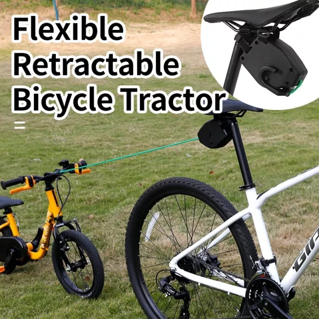 Bicycle Tow Rope Bungee Cord Strap for Parent-Child Bike Towing MTB Elastic