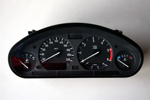 OEM BMW 3 Series E36 318tds Diesel Sedan Instrument Cluster Speedometer 8361210