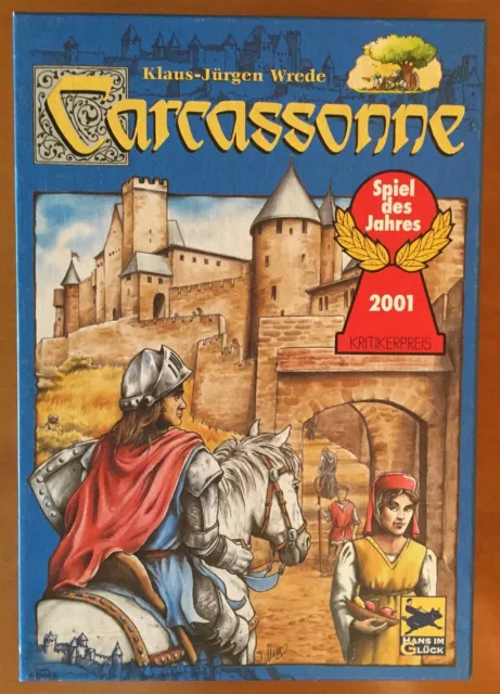 CARCASSONNE - Hans Im Glück 2002 - Condizioni eccellenti - PUNCHED