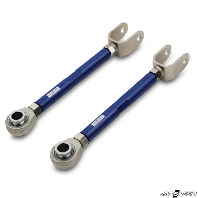 Japspeed Adjustable Rear Traction Control Rod Arm Pair Kit For Nissan 350Z Z33