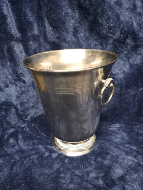 "Champagne vintage in acciaio inox  secchio ghiaccio 10"