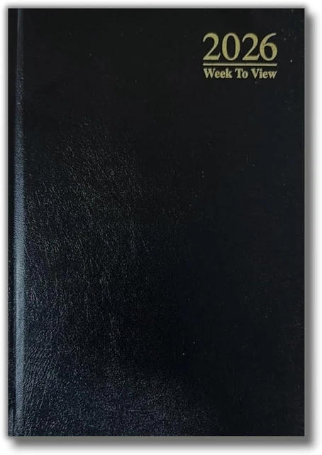 2026 A4 | A5 | A6 Diary Week to View | Page A Day | Desk Diary | Hard ...