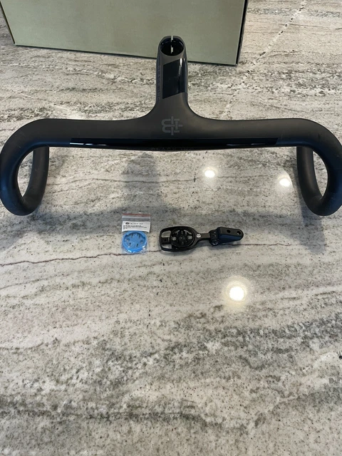 Black Inc. Integrated Handlebar Stem Combo 40cm x 110mm Carbon Fiber