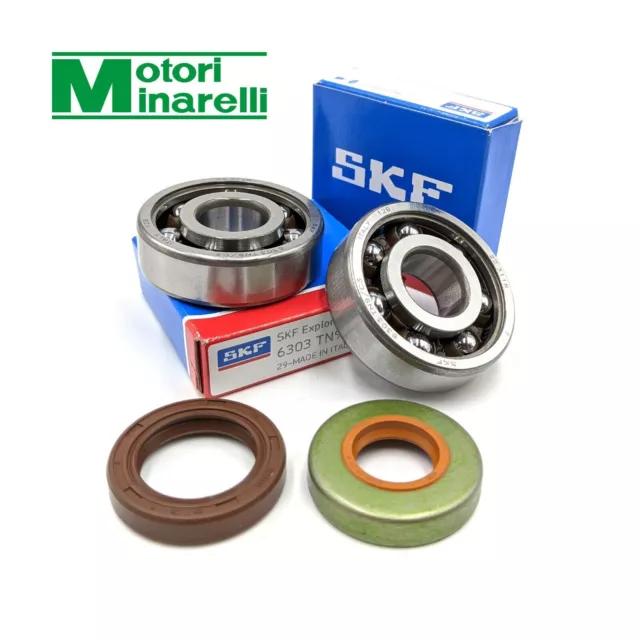 Kit Cuscinetti E Paraoli Di Banco Skf Am 345 - Am6 Motori Minarelli 50