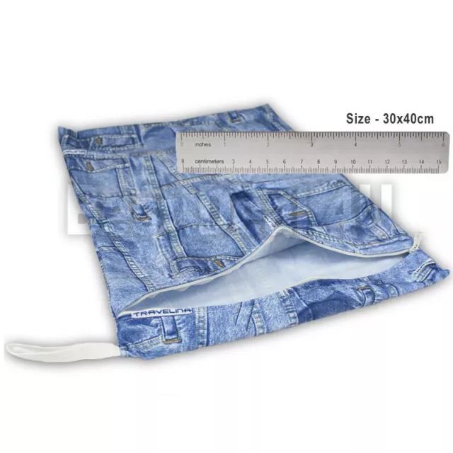 Washable Reusable Cloth Nappy Wet Bag / Waterproof Swim Sport Travel Carry bag 2