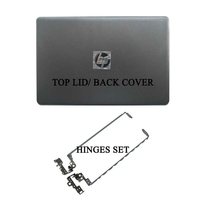 NEU HP COMPAQ HP 15-BS002TU Ersatz LCD Abdeckung schwarz Scharniere Set ...