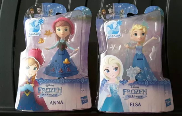 Disney Frozen Little Kingdom Dolls Elsa & Anna NEW
