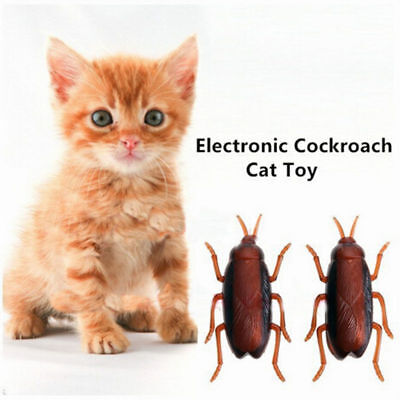 Juguete Perro Gato Interactivo Electrónico Cucaracha Entrenamiento de Inteligencia Alta Calidad