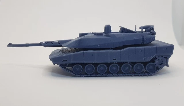 Maquette 1:48 Panther KF51 Rheinmetall - Char Militaire Gris, Plastique, France