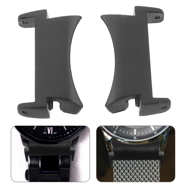 2pcs Metal Compact Replaceable Watch Parts Watch Accessory Watchband Connector