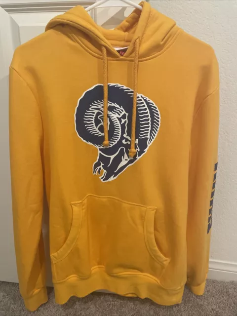 Los angeles Rams Sweatshirt Mitchell & Ness Hoodie Shirt rams Mens MED