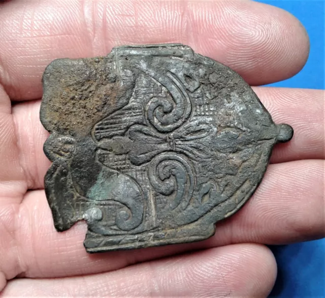 Ancient Roman Bronze Buckle 1st Century AD.