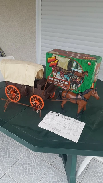 incomple Big Jim Karl May Set 9483 Chariot de l'Ouest 1976