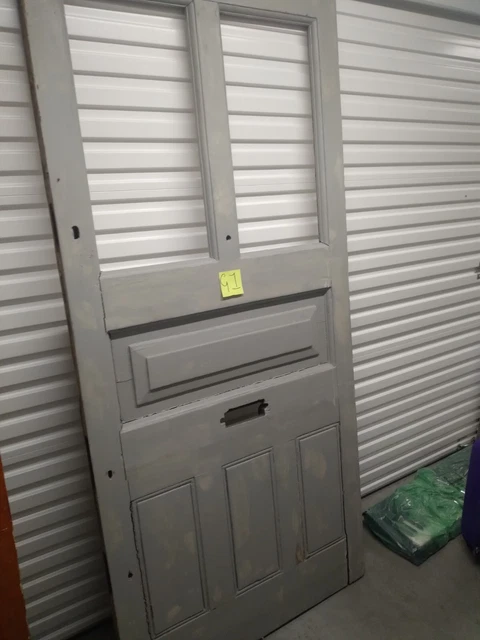 Reclaimed Victorian Edwardian  External Front Door